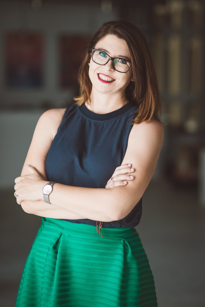 Kasia Nowacka, coaching supervisor and mentor coach, in a calm portrait